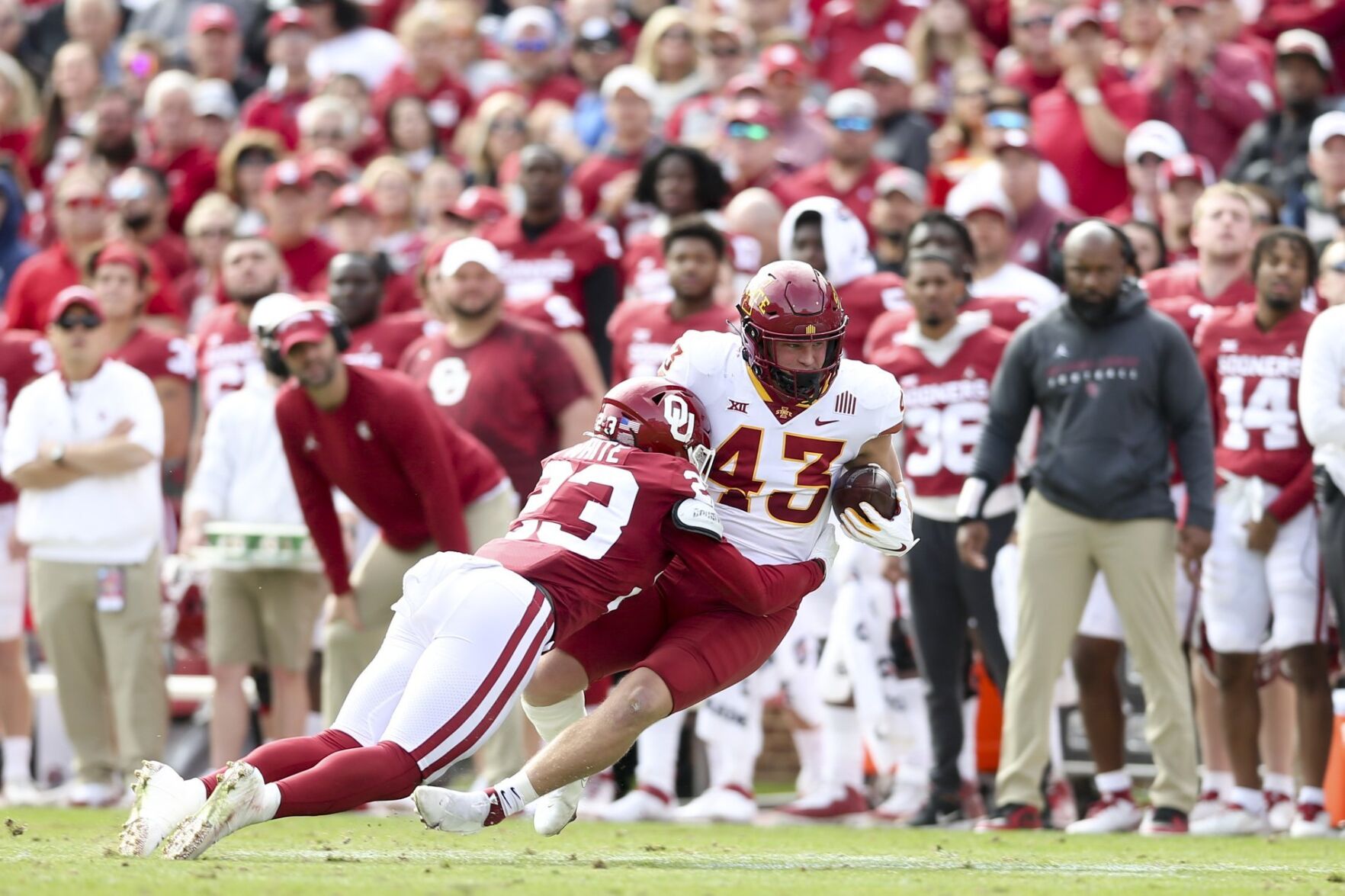 Oklahoma vs Iowa State